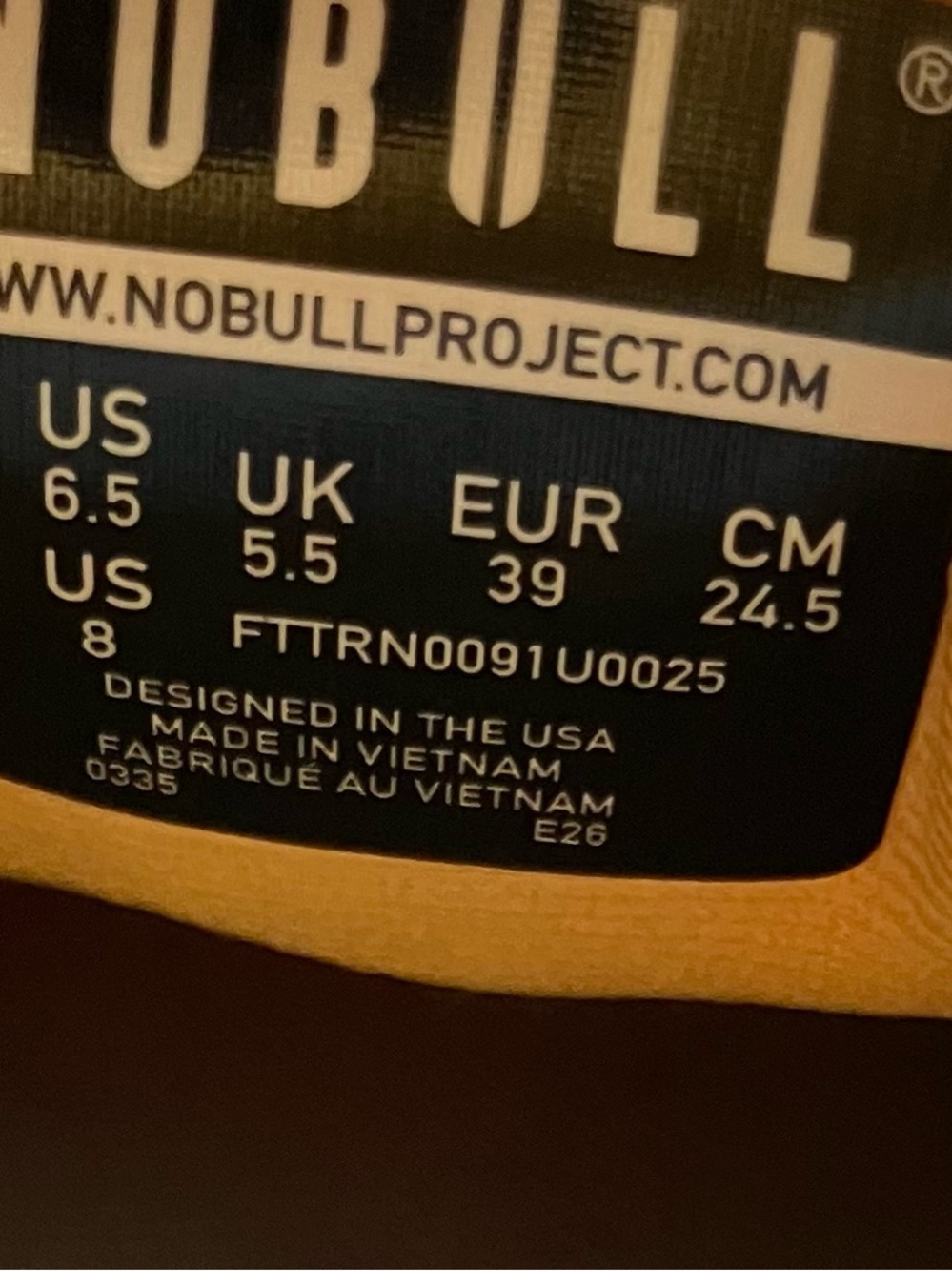 NOBULL Runner Drive 2 Gray Orange Women’s 8 – Lightly Worn - Picture 6 of 6